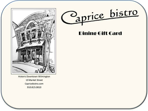 Caprice Gift Card
