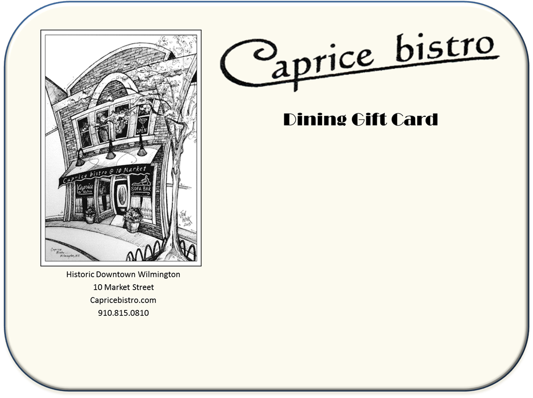 Caprice Gift Card