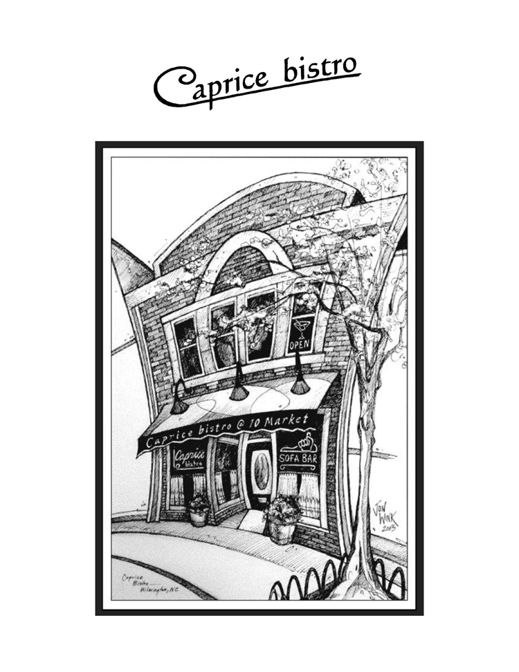 Caprice Menu